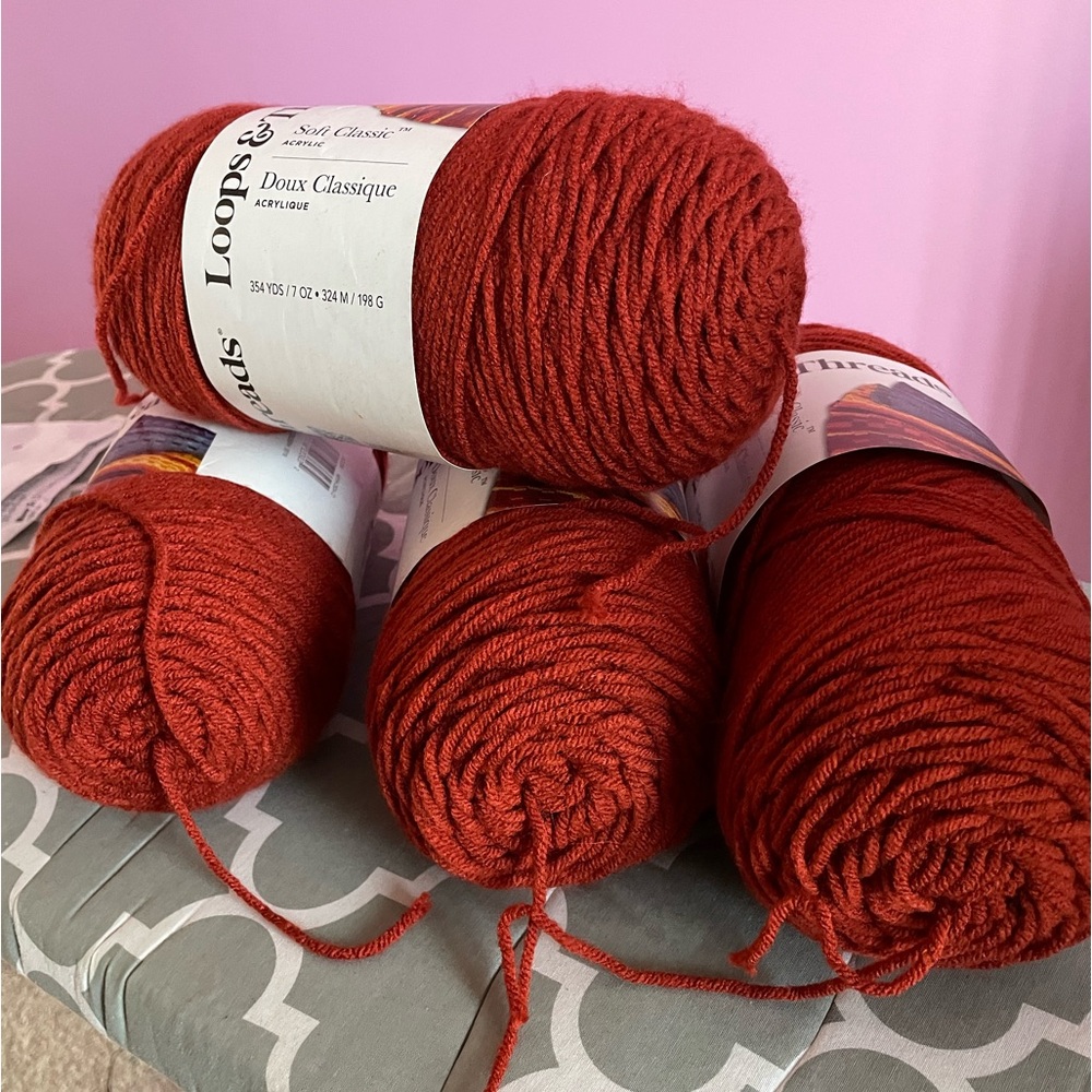 Soft Classic Yarn by Threads color: Clay - Picture 2 of 6
